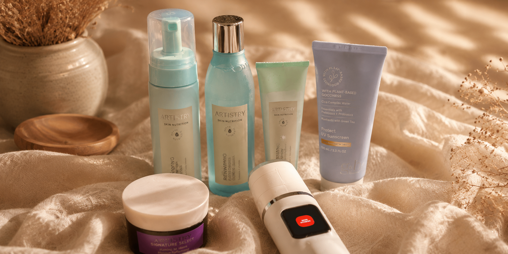 Produtos Artistry — ritual diário