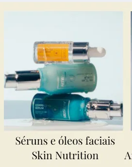 Séruns e óleos faciais Skin Nutrition